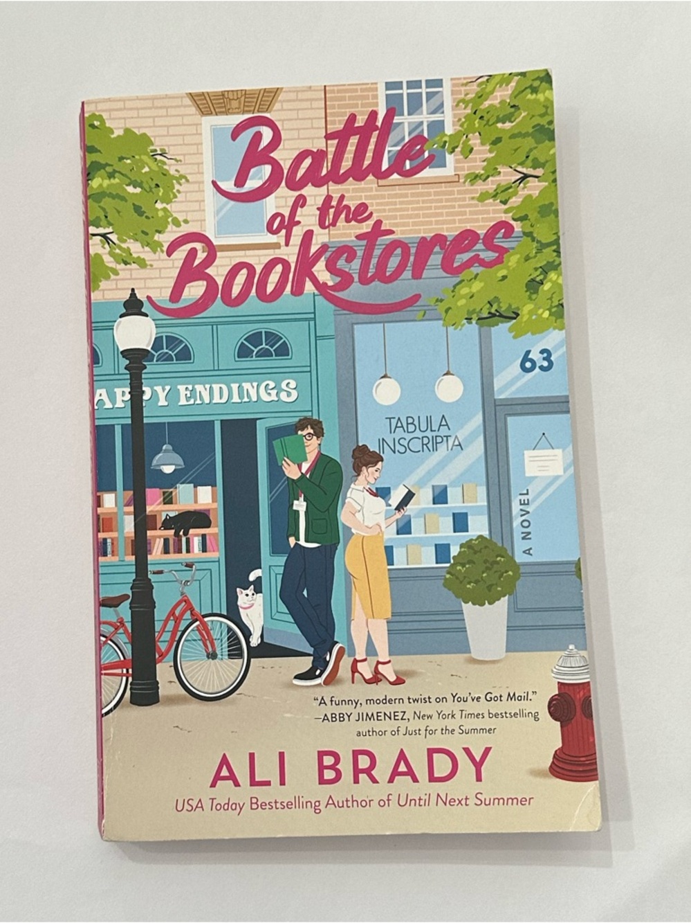 Battle of the Bookstores by Ali Brady Paperback Romance Book Chick Lit